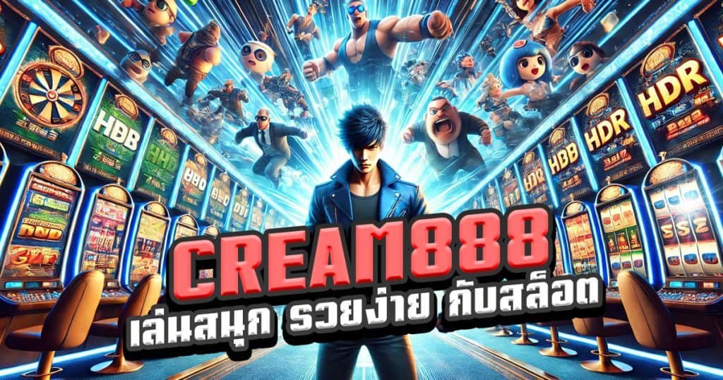 CREAM888-เล่นสนุก-รวยง่าย-กับสล็อตที่โบนัสแตกทุกวัน