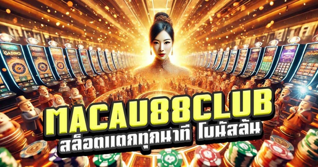 MACAU88CLUB-สล็อตแตกทุกนาที-โบนัสล้น-เล่นยังไงก็รวย