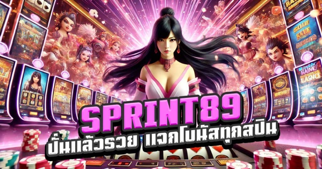 SPRINT89-ปั่นแล้วรวย-กับสล็อตที่แจกโบนัสทุกสปิน