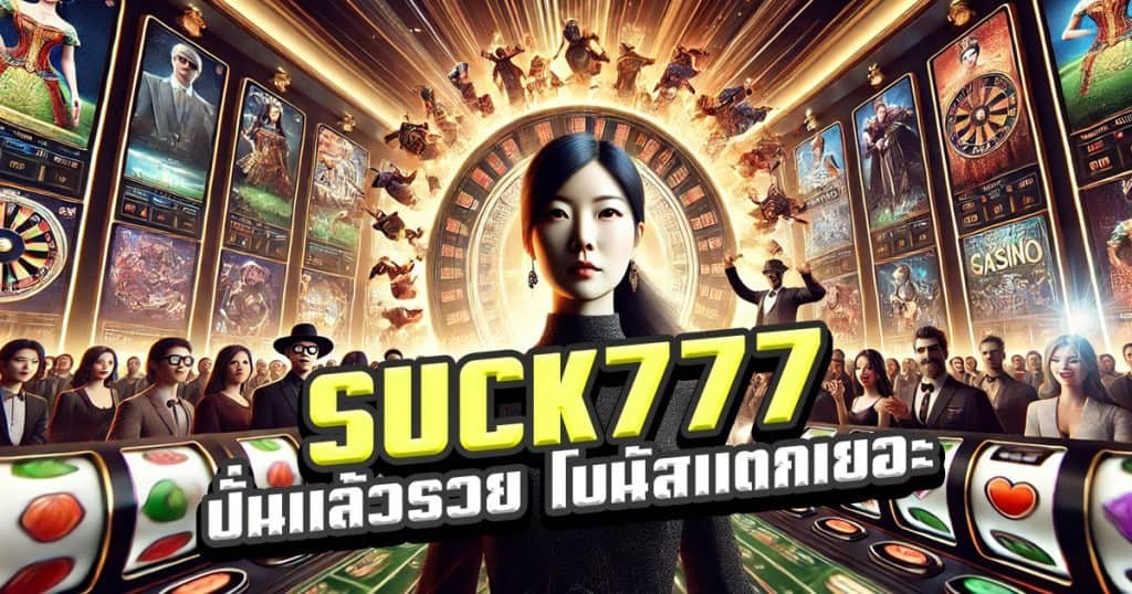 SUCK777-ปั่นแล้วรวย-โบนัสแตกเยอะกว่าใคร!